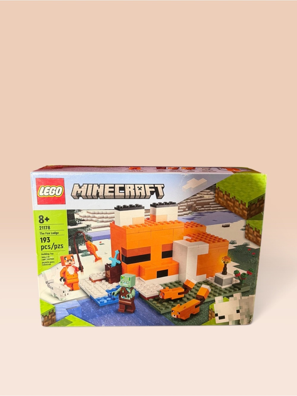 LEGO Minecraft Fox Lodge set no 21178 - Picture 2 of 6